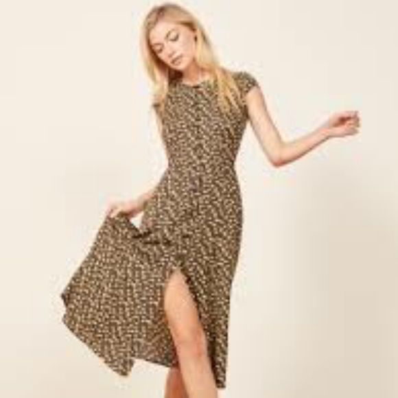 Reformation Fauna Button-up Dress - Picture 2 of 8